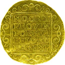 Ducat 1648 punt onder front